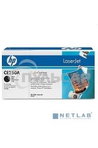 Картридж лазерный HP CE250A черный для CLJ CM3530/CP3525 5000стр.