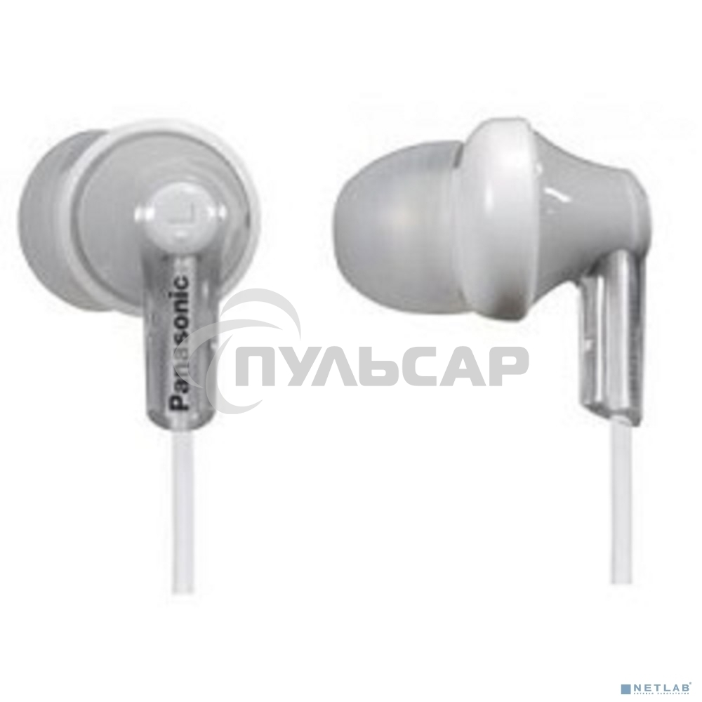 Наушники вкладыши Panasonic RP-HJE118GUS 1.1м серебристый проводные (в ушной раковине)