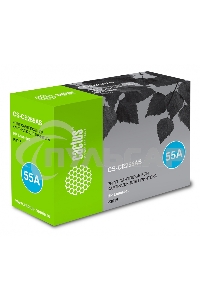 Картридж лазерный Cactus CS-CE255AS черный (6000 стр.) для HP LaserJet P3011/P3015