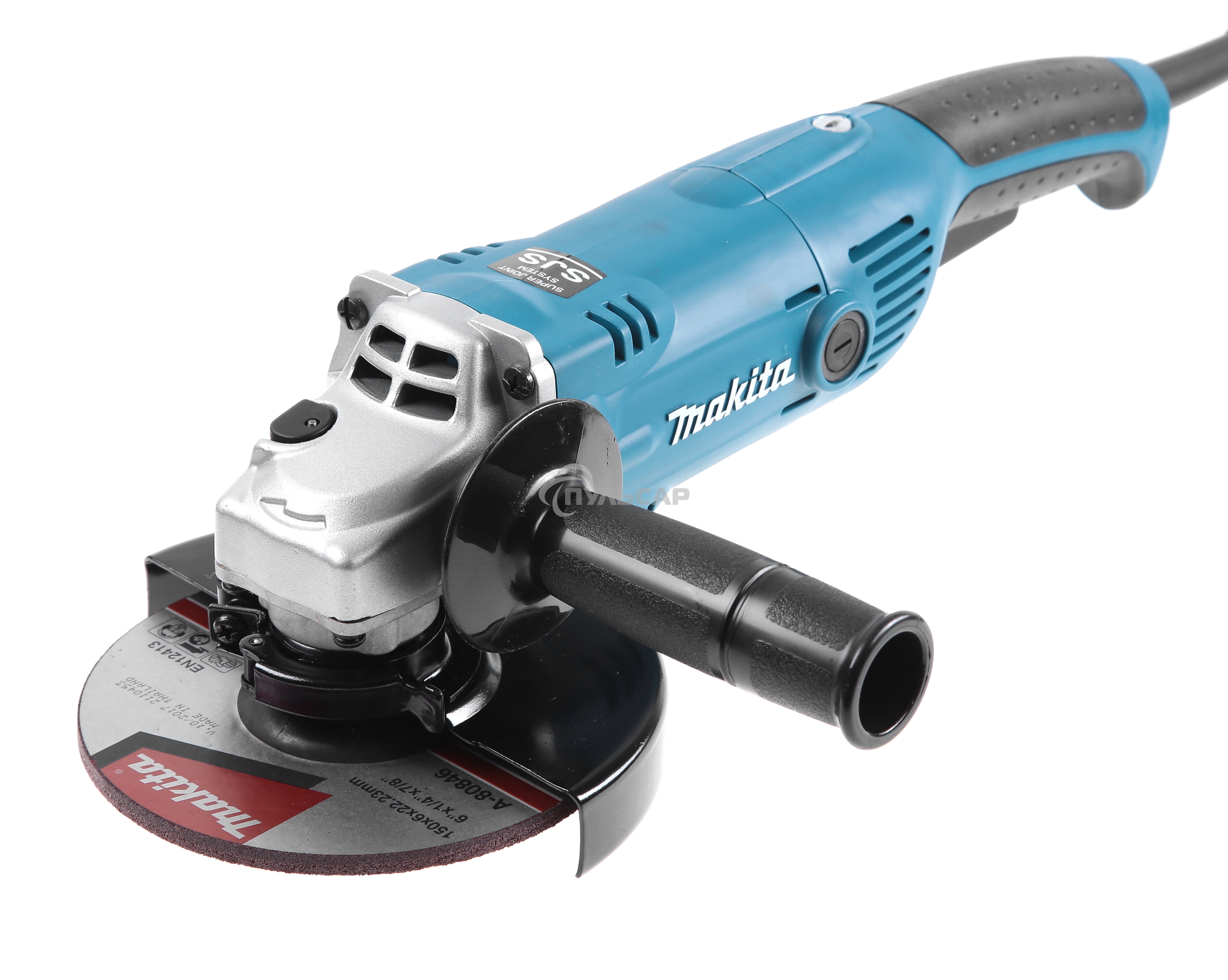 Углошлифовальная машина Makita GA6021C 1450Вт 9000об/мин рез.шпин.:M14 d=150мм