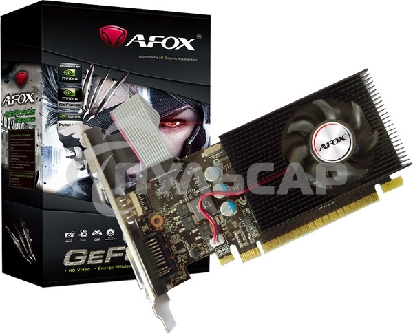 Видеокарта AFOX Geforce GT730 1Gb DDR3 128Bit DVI HDMI VGA LP Single Fan