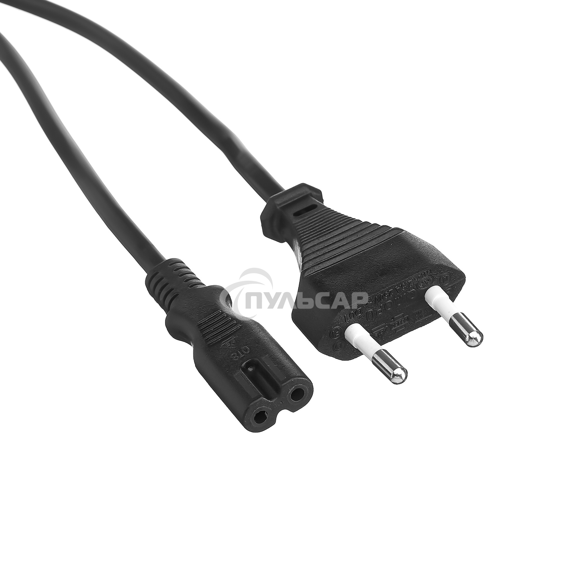 Кабель питания ExeGate ES281004RUS ноутбуков, аудио/видео ExeGate Special PCN-0,5S (CEE7/16->С7) 2*0.5, CCA, 0.5м