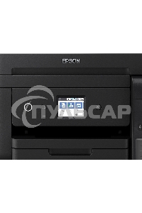 МФУ Epson L6190 (C11CG19404), 4-цветный струйный СНПЧ принтер/сканер/копир/факс A4, 33 (20 цв) стр/мин, 4800x1200 dpi, ADF30, дуплекс, подача: 250 лист., вывод: 30 лист., USB, Wi-Fi, Wi-Fi Direct, Epson Connect, печать фотографий, печать без полей, сенсор