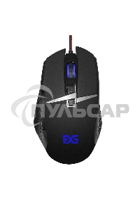 Мышь проводная ExeGate Gaming Standard Laser GML-13 черный, 4000 dpi, USB, кнопки - 8