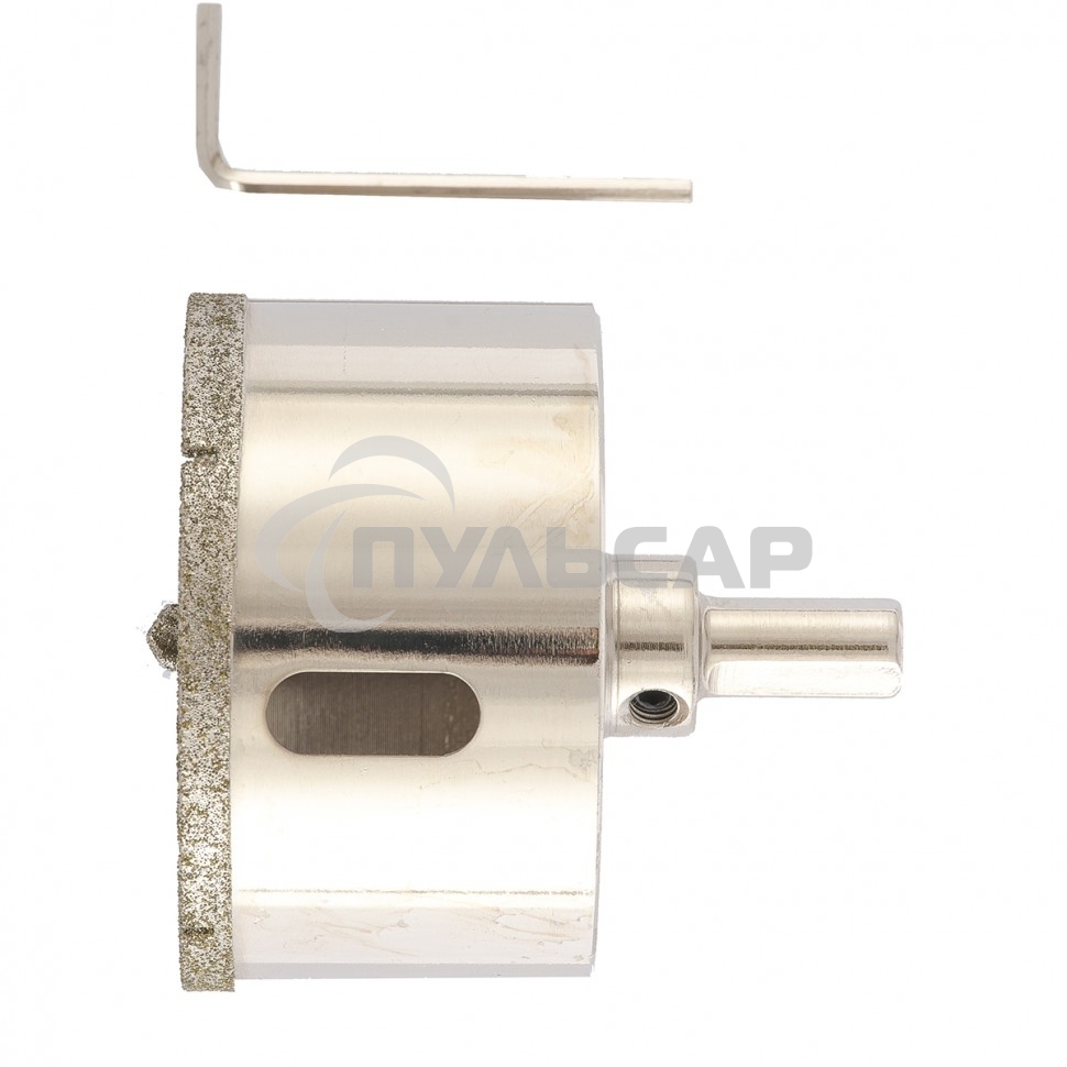 Сверло алмазное Matrix по керамограниту 68x67 мм, 3-гранный хвостовик