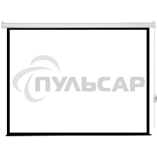 Экран с электроприводом Lumien Eco Control 183x244 см (раб. область 175х236 см) Matte White черная кайма по периметру 4:3