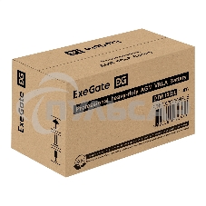 Аккумуляторная батарея ExeGate DTM 1265L (12V 65Ah, болт М6)