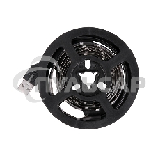 Лента светодиодная с USB коннектором 5 В, 8 мм, IP65, SMD 2835, 60 LED/m, цвет свечения синий