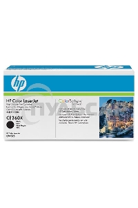 Картридж лазерный HP CE260X черный для CLJ CP4525 17000стр.