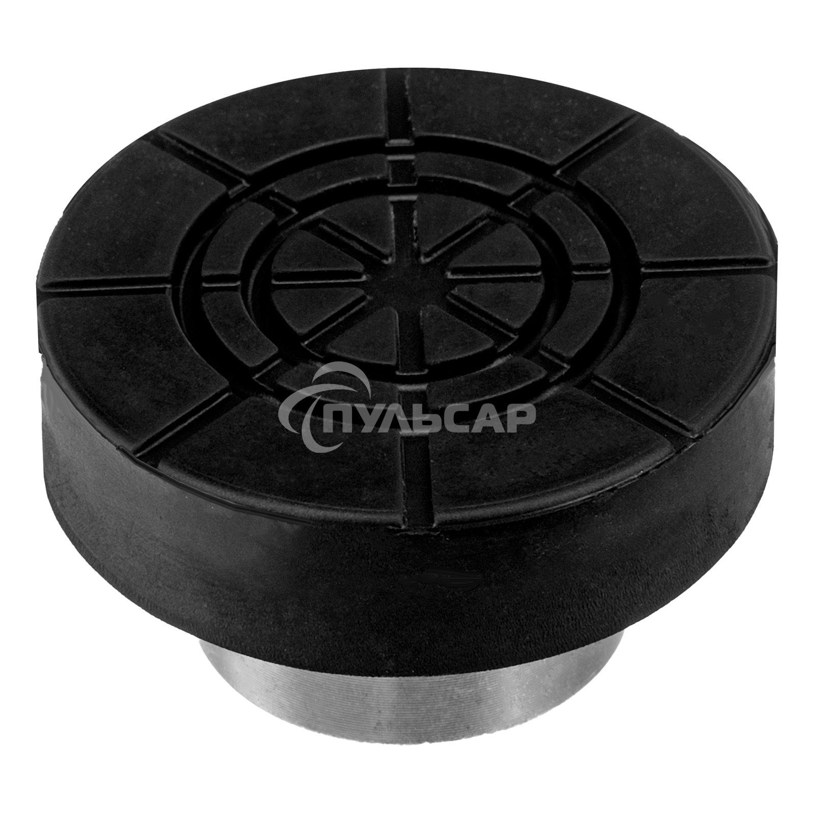 Адаптер для бутылочных домкратов Matrix с резиновой накладкой диаметр штока 28мм