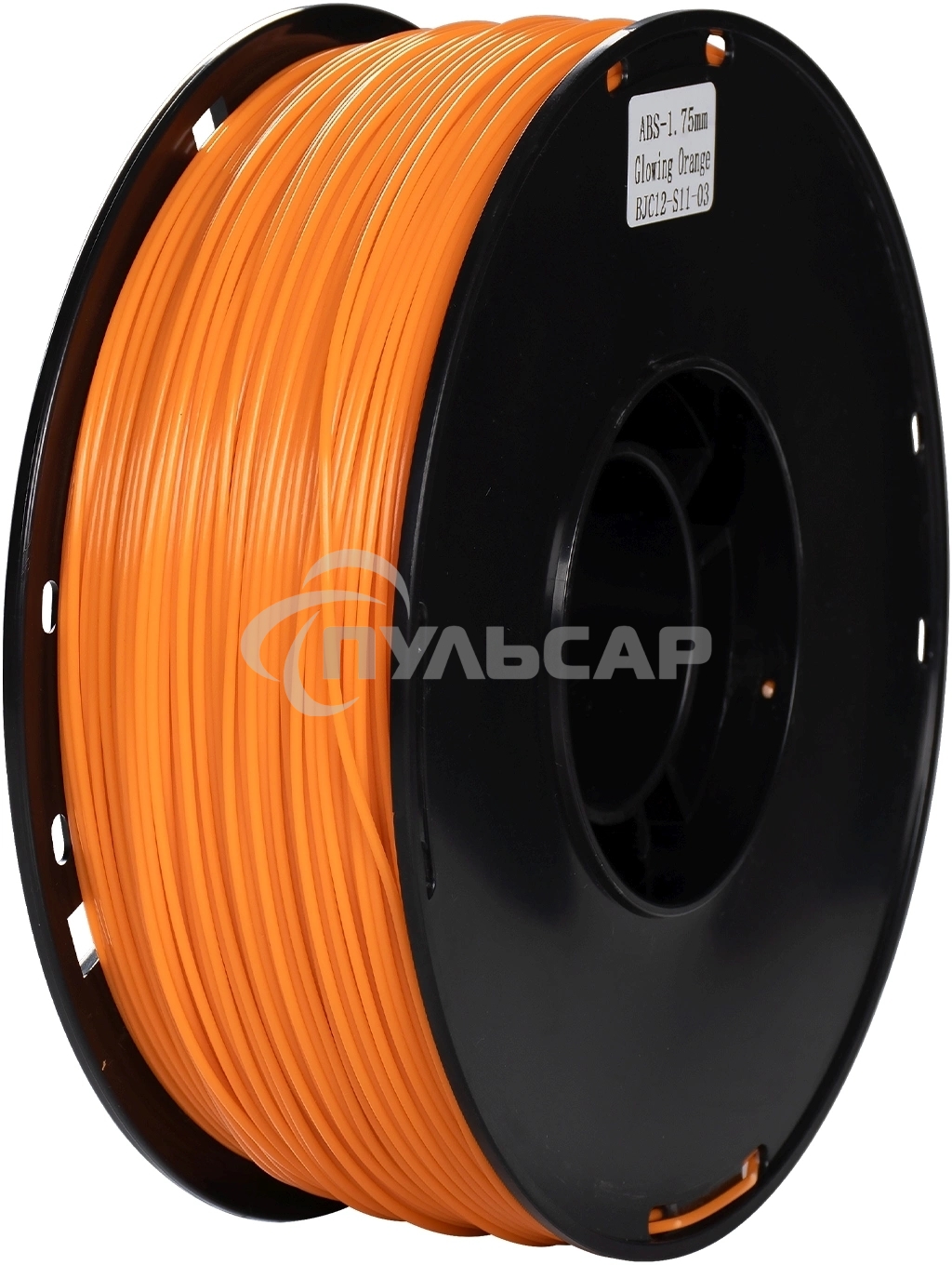 Пластик для принтера 3D Cactus CS-3D-ABS-1KG-L-ORAN ABS LUMINOUS d1.75мм 1кг 1цв.