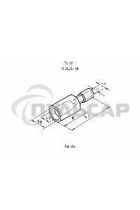 Разъем штекерный изолированный гнездо 4 мм 0.5-1.5 мм² (РШи-м 1.5-4/РШИм 1,25-5-4) красный Rexant