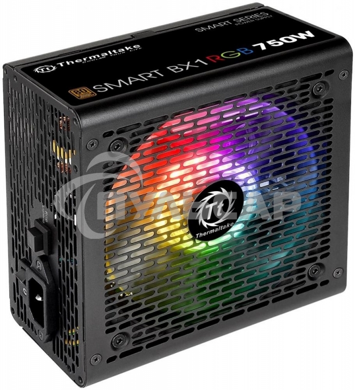 Блок питания Thermaltake Smart PS-SPR-0750NHSABE-1, 750Вт, 80 PLUS Bronze, 120мм, черный
