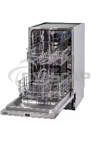 Встраиваемая посудомоечная машина DeLonghi DDW 06S Basilia, серебристый, 44.8 см, 9 компл., 49 дБ, класс A++