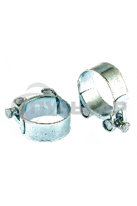 Хомуты СИБРТЕХ металлические, силовые 44-47мм ширина 22мм шарнирный, W1, 2шт 47537