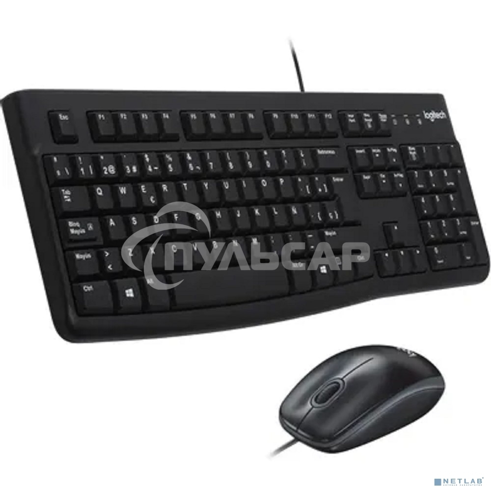 Комплект клавиатура + мышь Logitech Desktop MK120 (русская раскладка)