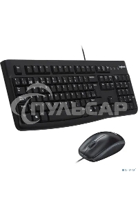 Комплект клавиатура + мышь Logitech Desktop MK120 (русская раскладка)
