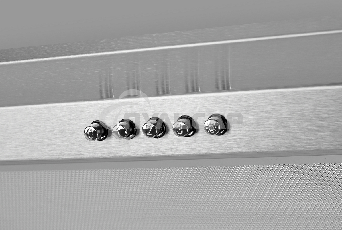 Вытяжка встраиваемая Kuppersberg Inlinea 60 X нержавеющая сталь, 52.5 см, 1300 куб. м/ч, 41 дБ