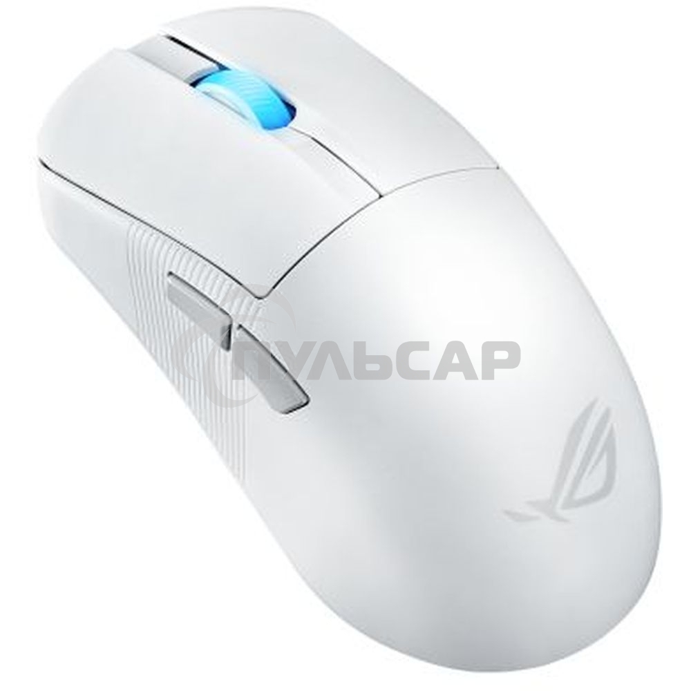 Мышь беспроводная ASUS ROG Harpe Ace Mini белый, 42000 dpi, радиоканал, Bluetooth, USB, кнопки - 5