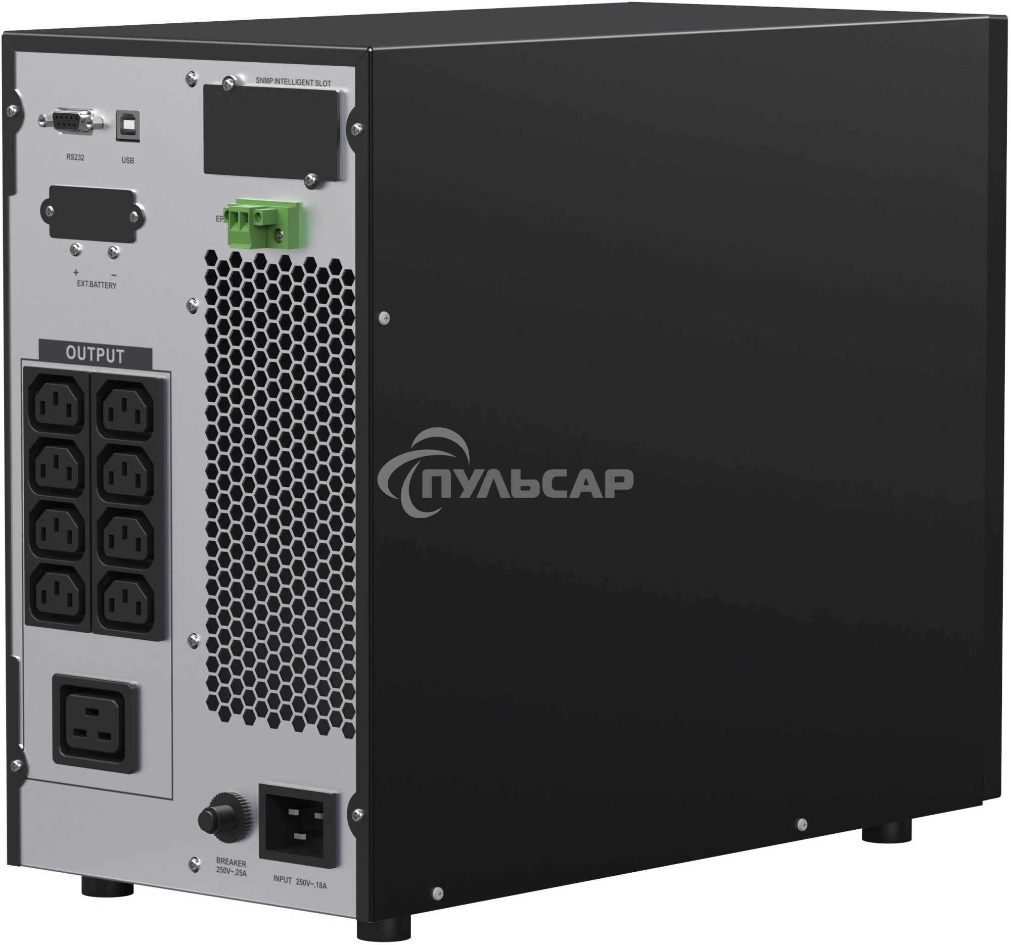 Источник бесперебойного питания Ippon Innova TA 3000 3000Вт 3000ВА черный