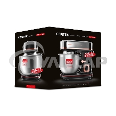 Миксер Centek CT-1139 черный/хром