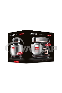 Миксер Centek CT-1139 черный/хром