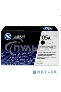 Картридж лазерный HP CE505XD черный двойная упаковка для LJ P2055 2 x 6500 стр