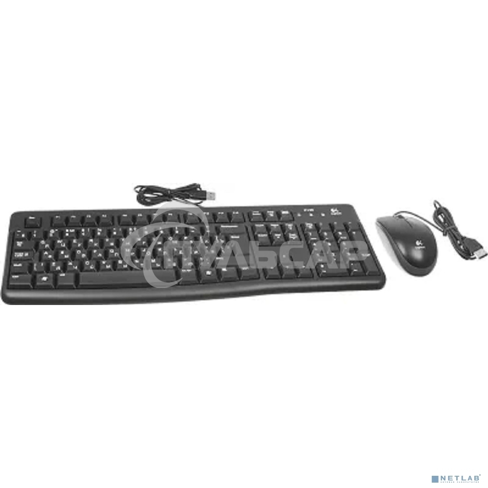 Комплект клавиатура + мышь Logitech Desktop MK120 (русская раскладка)