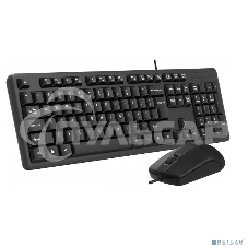 Комплект клавиатура + мышь A4Tech KK-3330S клав:черный мышь:черный USB