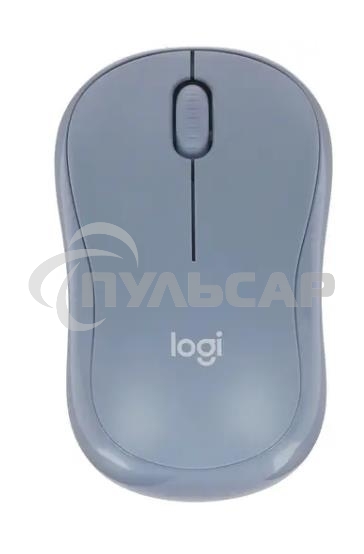 Мышь беспроводная Logitech M221 голубой, 1000 dpi, радиоканал, USB, кнопки - 3