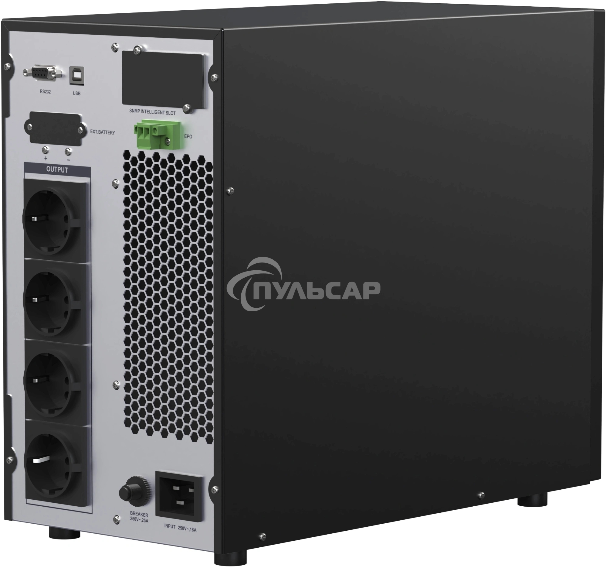 Источник бесперебойного питания Ippon Innova TAE 3000 3000Вт 3000ВА черный