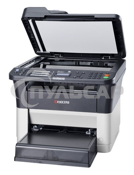 МФУ лазерное Kyocera Ecosys FS-1125MFP (1102M73RU0/1102M73RUV/1102M73RU2/1102M73NX2/1102M73DZ2), A4, ч/б, печ. до 25 стр/мин., скан. до 18 стр/мин. (ч/б) 6 стр/мин. (цвет), 600 x 600 dpi, USB, RJ-45