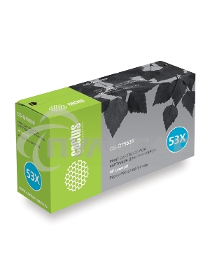 Картридж лазерный Cactus CS-Q7553XS черный (7000 стр.) для HP P2014/P2015/M2727