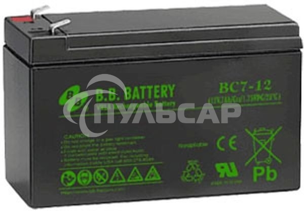 Батарея B.B.Battery BC 7.2-12 (12V 7.2Ah)