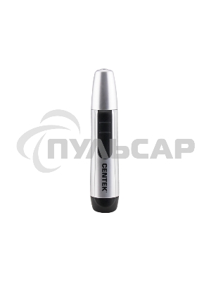 Триммер Centek CT-2180 (серый/черный) для носа и ушей, питание 1хАА (в комплекте не поставляются)
