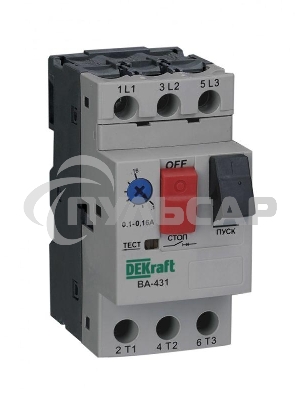 Выключатель автоматический защиты двигателя 3п 20.0-25.0А 15кА ВА-431 SchE 21233DEK