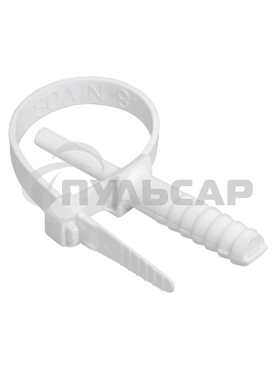 Хомут кабельный дюбельный ХД 7х150 полиамид сер. (уп.50шт) ИЭК UHH80-7-150-50-K41-F