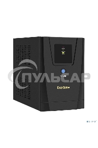 Источник бесперебойного питания ExeGate EX292801RUS SpecialPro UNB-1600.LED.AVR.2SH.3C13 1600VA/950W, LED, AVR, 2*Schuko+3*C13, съемн.кабель, металлический корпус, черный