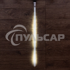 Сосулька светодидная Neon-night 100 см, 230 В, e27, двухсторонняя, 60х2 диодов, цвет диодов белый