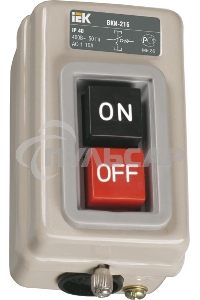 Выключатель ВКИ-211 6А 230/400В IP40 ИЭК KVK10-06-3