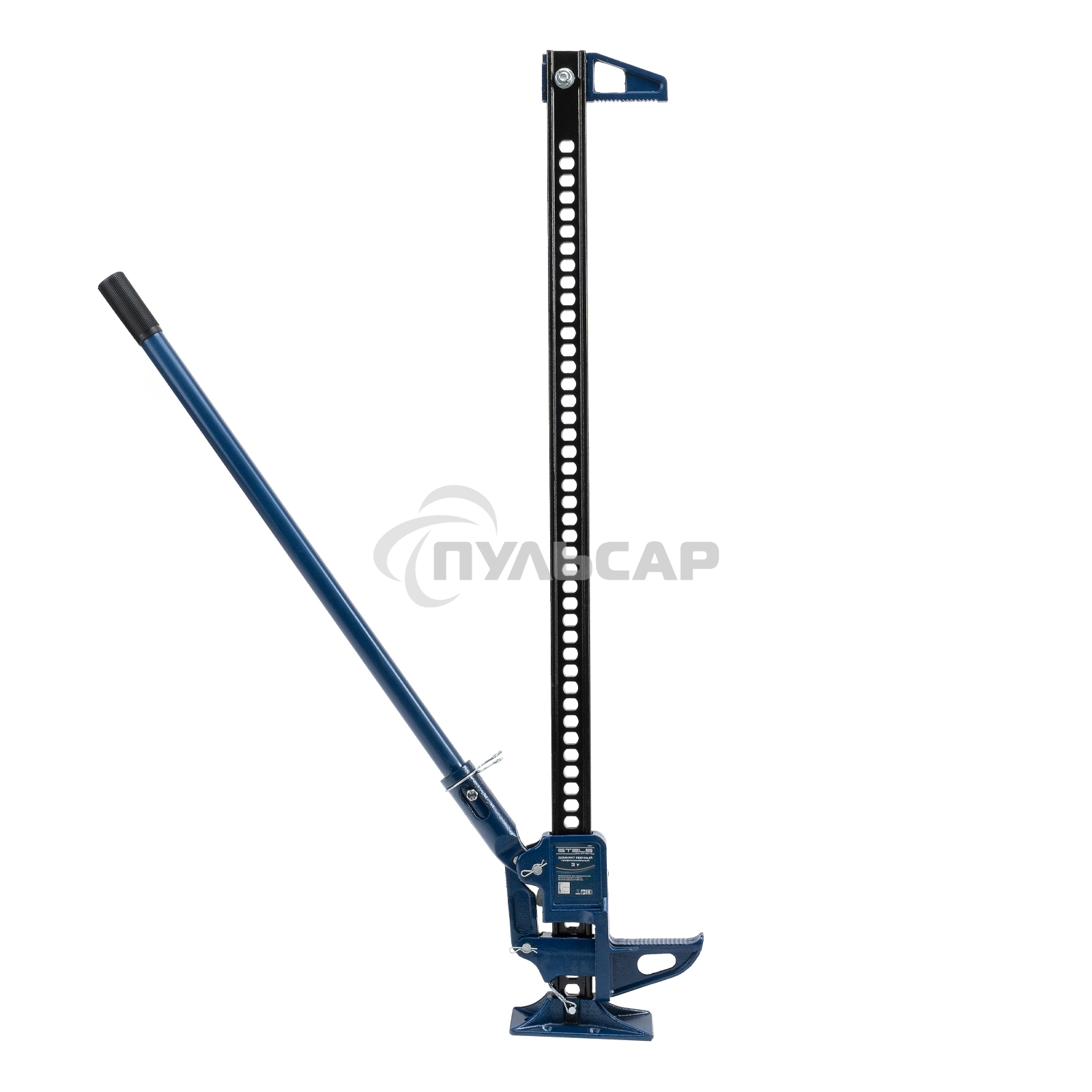 Домкрат реечный профессиональный,3т, 115-1030 мм, High JackStels