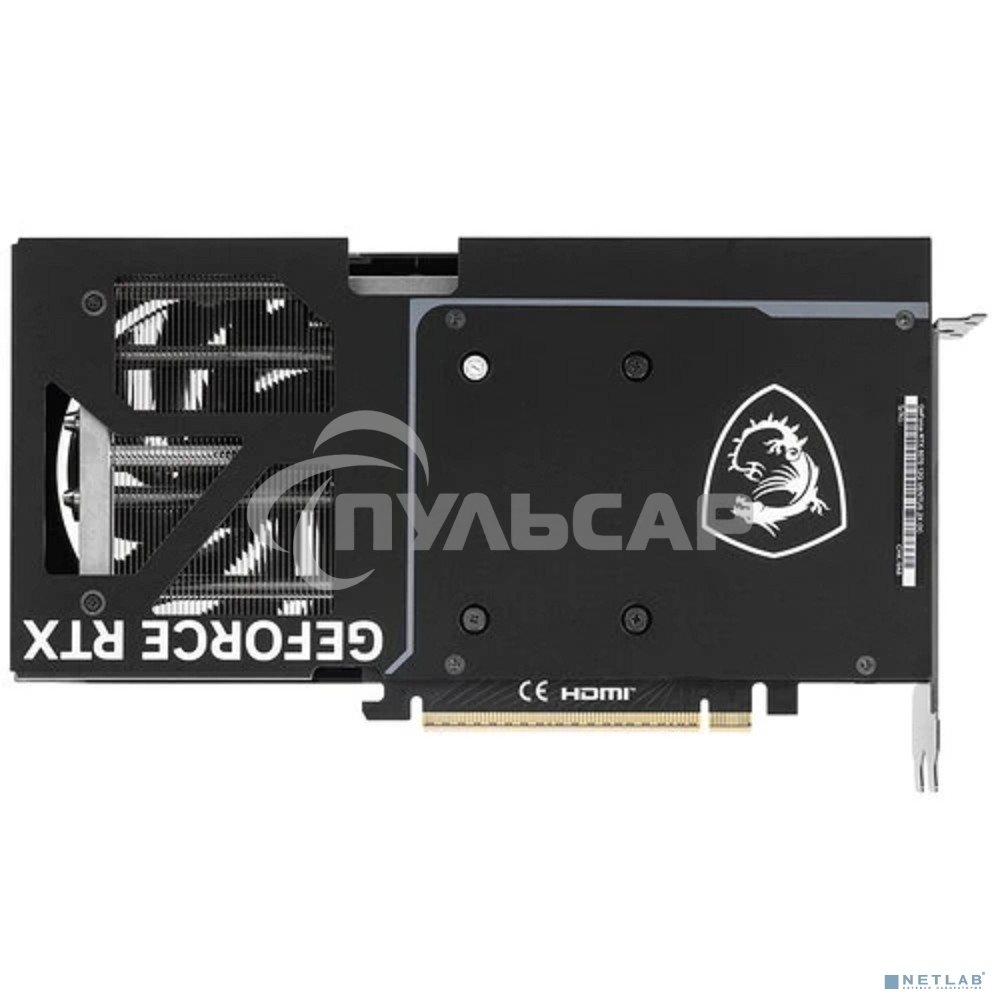 Видеокарта MSI RTX 5070 12G VENTUS 2X OC RTX 5070 PCI-E 5.0 GDDR7 2542/28000 HDMIx1 DPx3 HDCP Ret