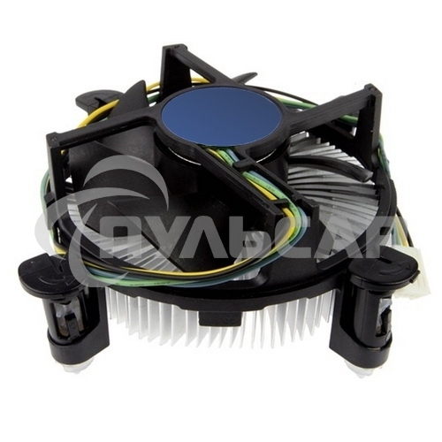 Кулер для процессора ACD ACD-CD5L3-A серебристый, 90 мм, алюминий, 2300 об/мин, 23.5 дБ, 3 pin, 65 Вт, 44 мм