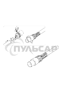 Разъем штекер TV PROconnect без пайки белый