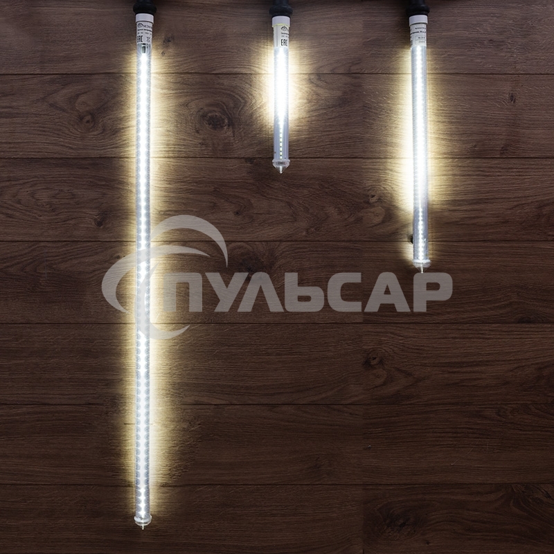 Сосулька светодидная Neon-night 100 см, 230 В, e27, двухсторонняя, 60х2 диодов, цвет диодов белый