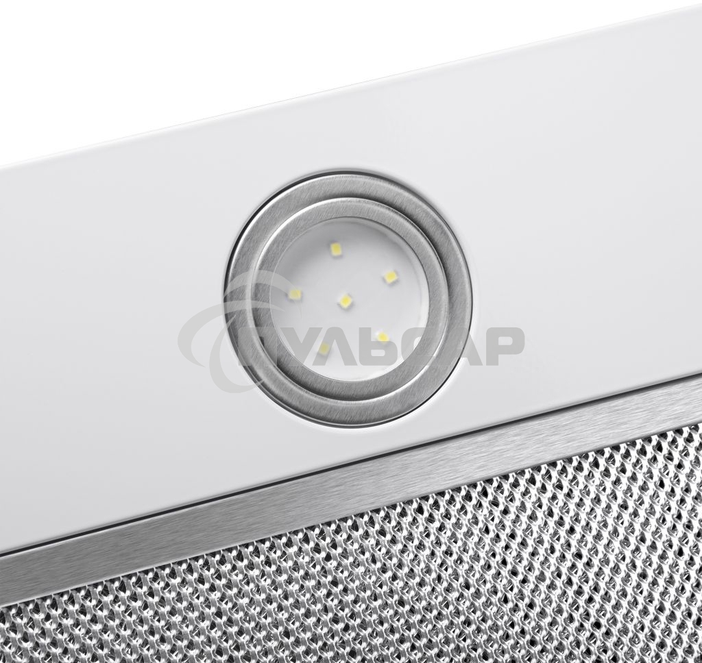 Вытяжка встраиваемая Maunfeld THAMES 601PM белый, 60 см, 850 куб. м/ч, 44 дБ