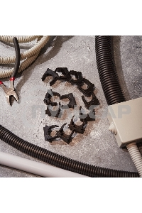 Крепеж-клипса для монтажного пистолета Ø 25 мм, черная (50 шт/уп) Rexant