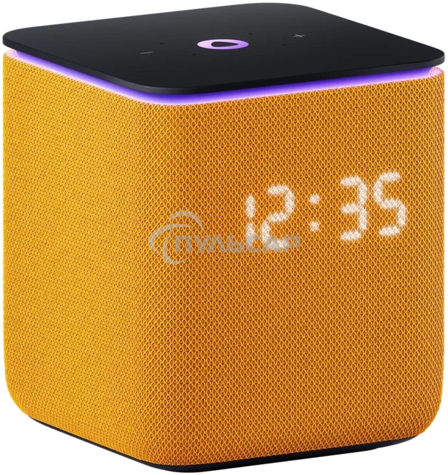 Умная колонка Яндекс Станция Миди, ZigBee, 24Вт, с голосовым ассистентом Алиса на YaGPT, оранжевый