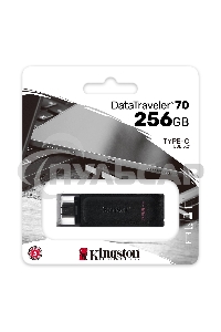 Флешка USB Kingston 256 Gb DataTraveler 70 DT70/256 Gb USB Type-C 3.2 черный