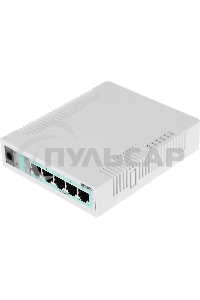Коммутатор MikroTik CSS106-5G-1S 5PORT 1000M